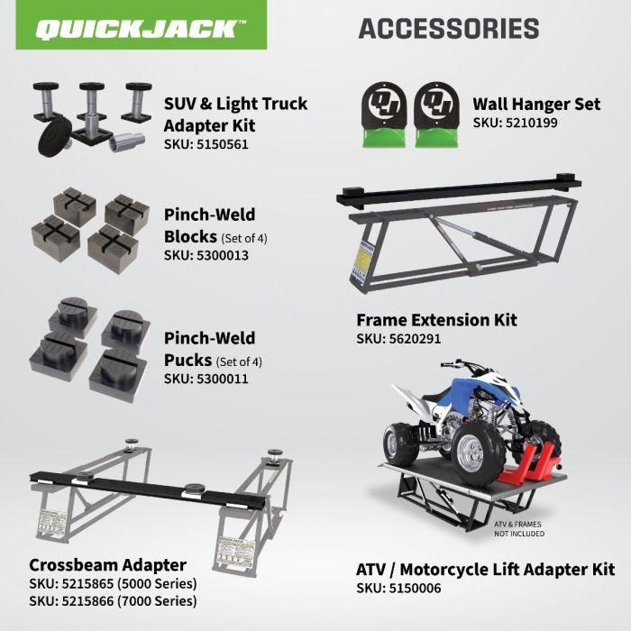 QuickJack 5000TLX Extended Portable Car Lift