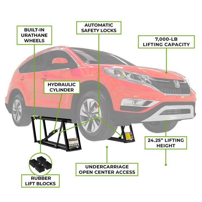 QuickJack 7000TL Portable Car Lift