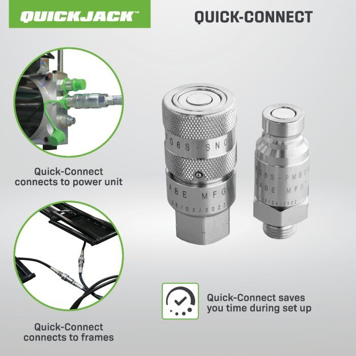 QuickJack BL-3500SLX Portable Car Lift – 3,500 lb Capacity for Compact & Sports Cars