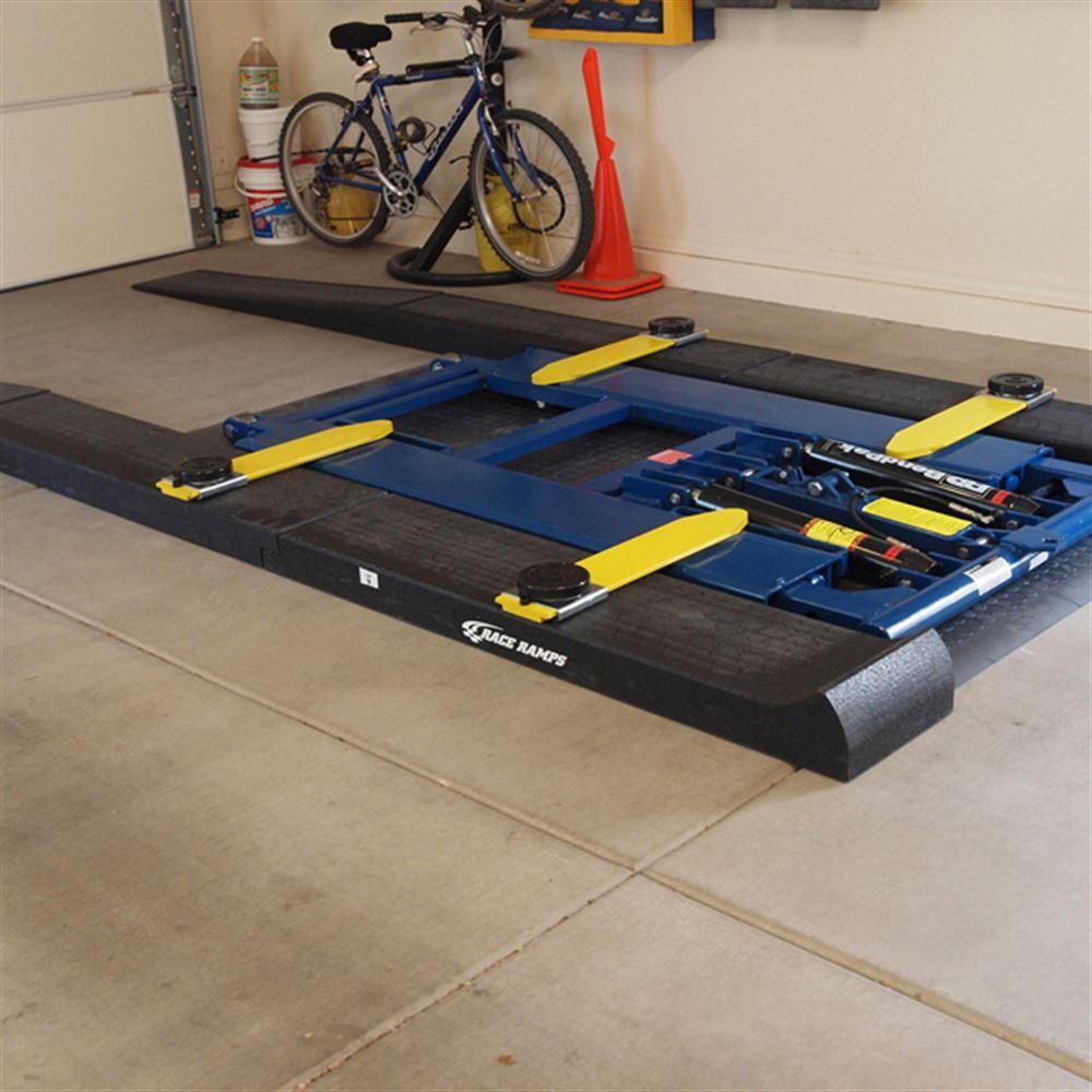 RACE RAMPS 4" High Car Lift Ramp - 3.9 Degree Angle of Approach
