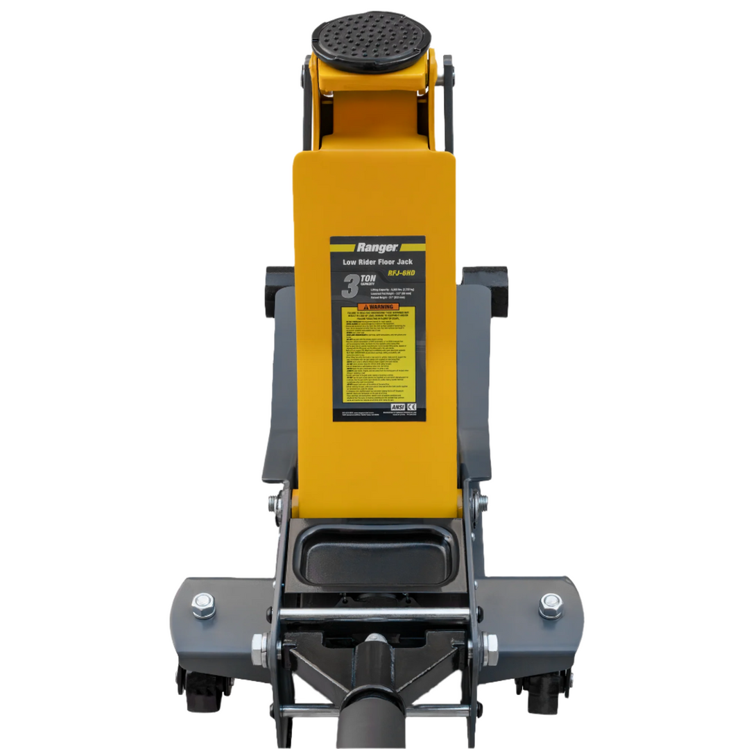 RANGER RFJ-6HD - 6000lb Capacity "Low Rider" Floor Jack
