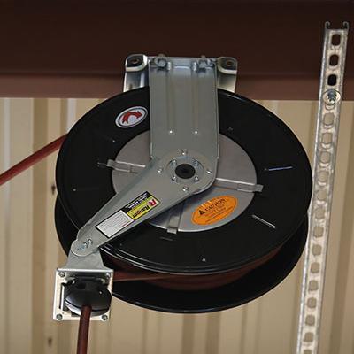 RANGER RH-50PL - 50 Foot Air Hose Reel With Hose