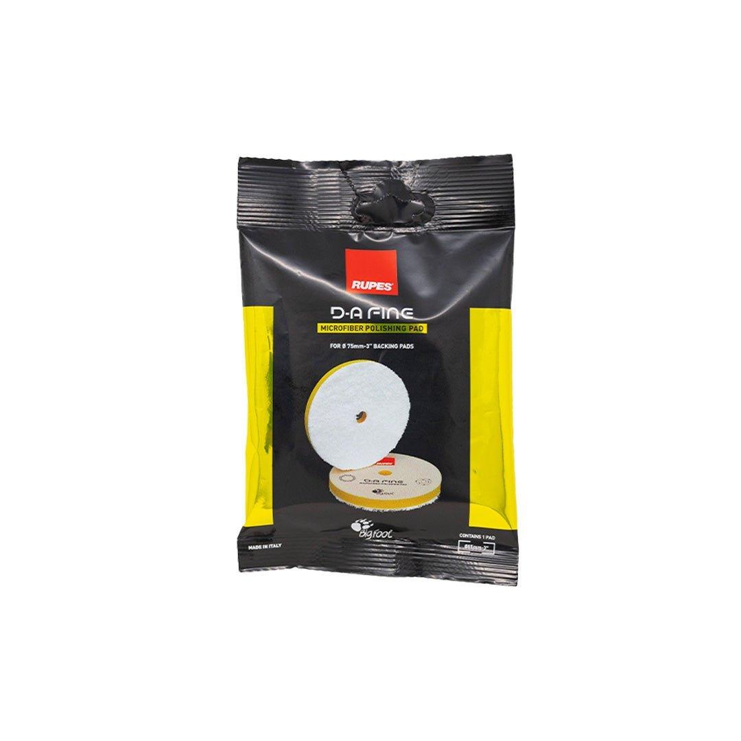 RUPES D-A Fine Polishing Microfiber Pad (Yellow)