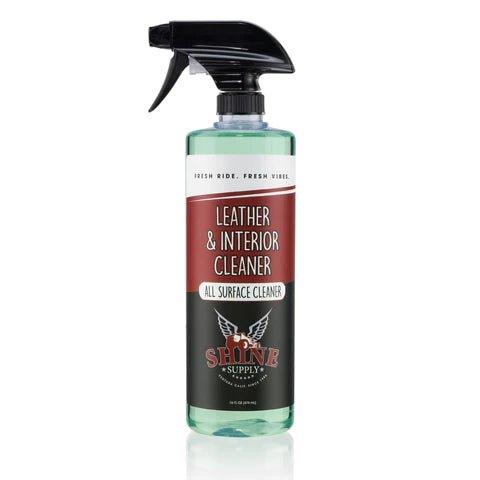 SHINE SUPPLY Leather & Interior Cleaner