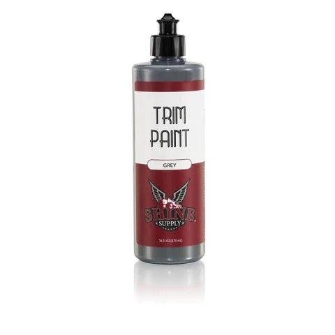 SHINE SUPPLY Trim Paint Gray - 16 oz
