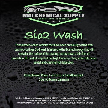 MAI Chemical SiO2 Wash – Ceramic Coating Maintenance Soap