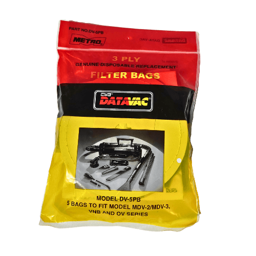 METROVAC Disposable Bags with Adaptor Tube (DV-5PBA)