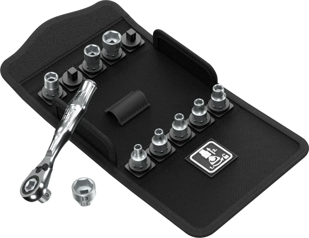 Wera 05135021001 Kraftform Kompakt Zyklop Mini 2 Set 1 Socket Set