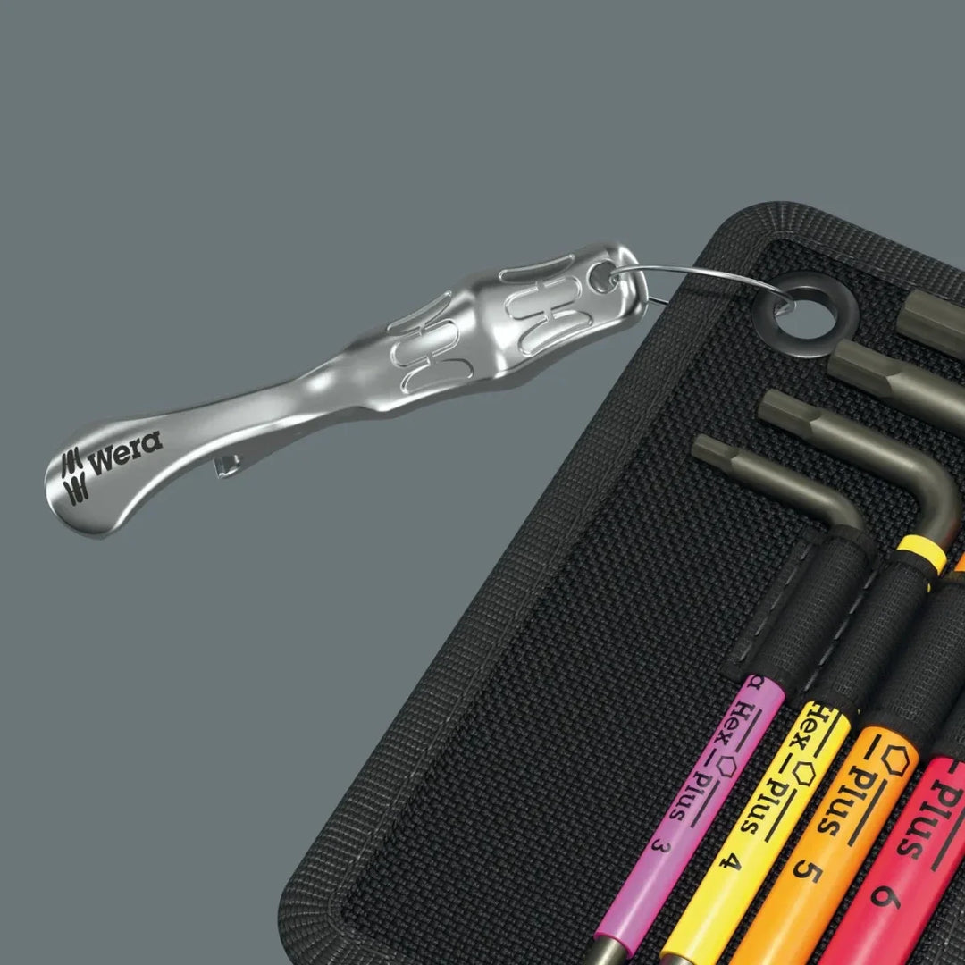 Wera 05135825001 Christmas 2026 Hex-Plus L-Key Tool Card Set & Bottle Opener
