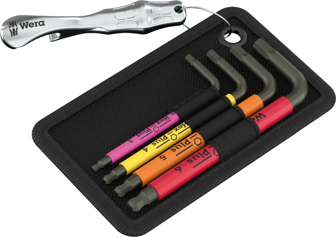 Wera 05135825001 Christmas 2026 Hex-Plus L-Key Tool Card Set & Bottle Opener