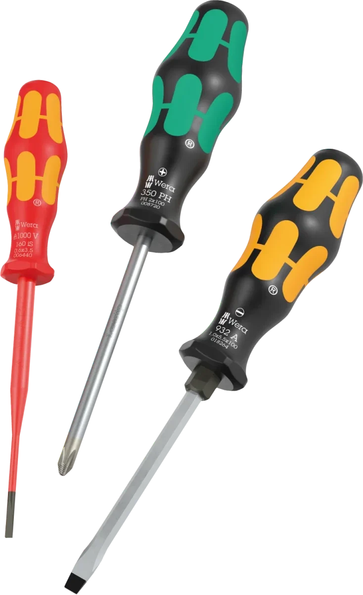 Wera 05136035001 Christmas 2026 Kraftform Screwdriver Set - 3 Piece Holiday Gift Box