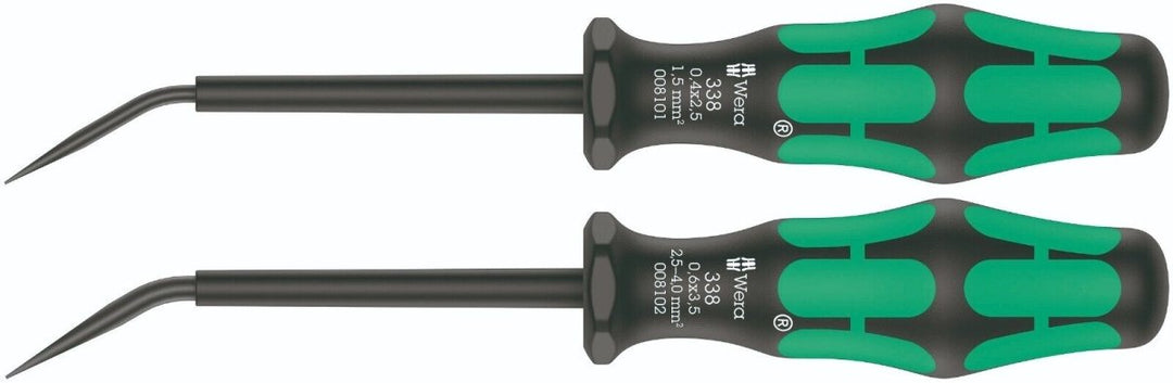 Wera 338/2 Actuation Tool For Terminal Blocks Spring Cages 2 Pieces 05008100001
