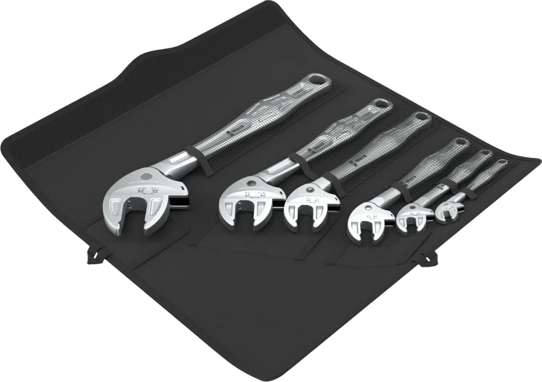 Wera 6004 Joker 6 Set 1 Self-Setting Spanner Set, 6-Piece (05020111001)
