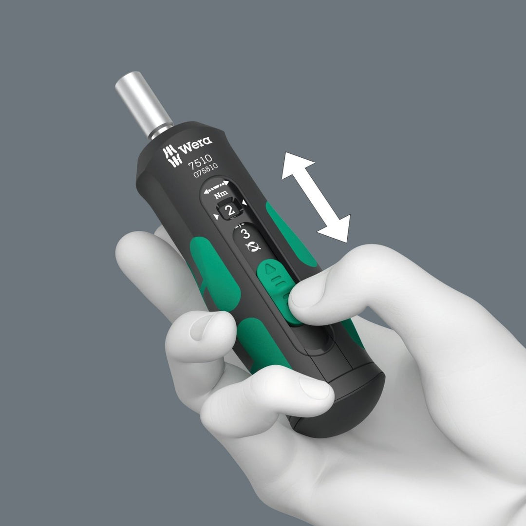 Wera 7510 Kraftform Safe-Torque Speed Torque Screwdriver 1-3 Nm 05075810001