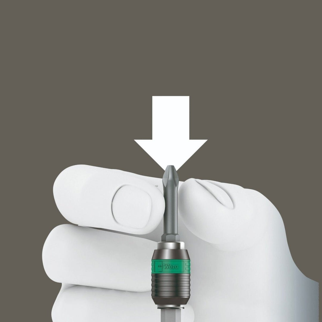 Wera 817 R Kraftform Kompakt Bitholding Screwdriver With Rapidaptor 05051482001