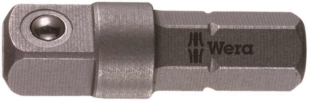 Wera 870/1 Socket Wrench Adaptor 1/4" Drive 05136000001