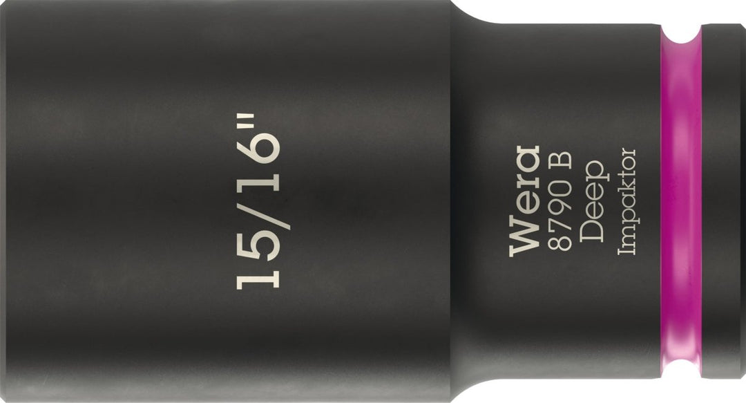 Wera 8790 B Impaktor Deep Socket 3/8" SAE