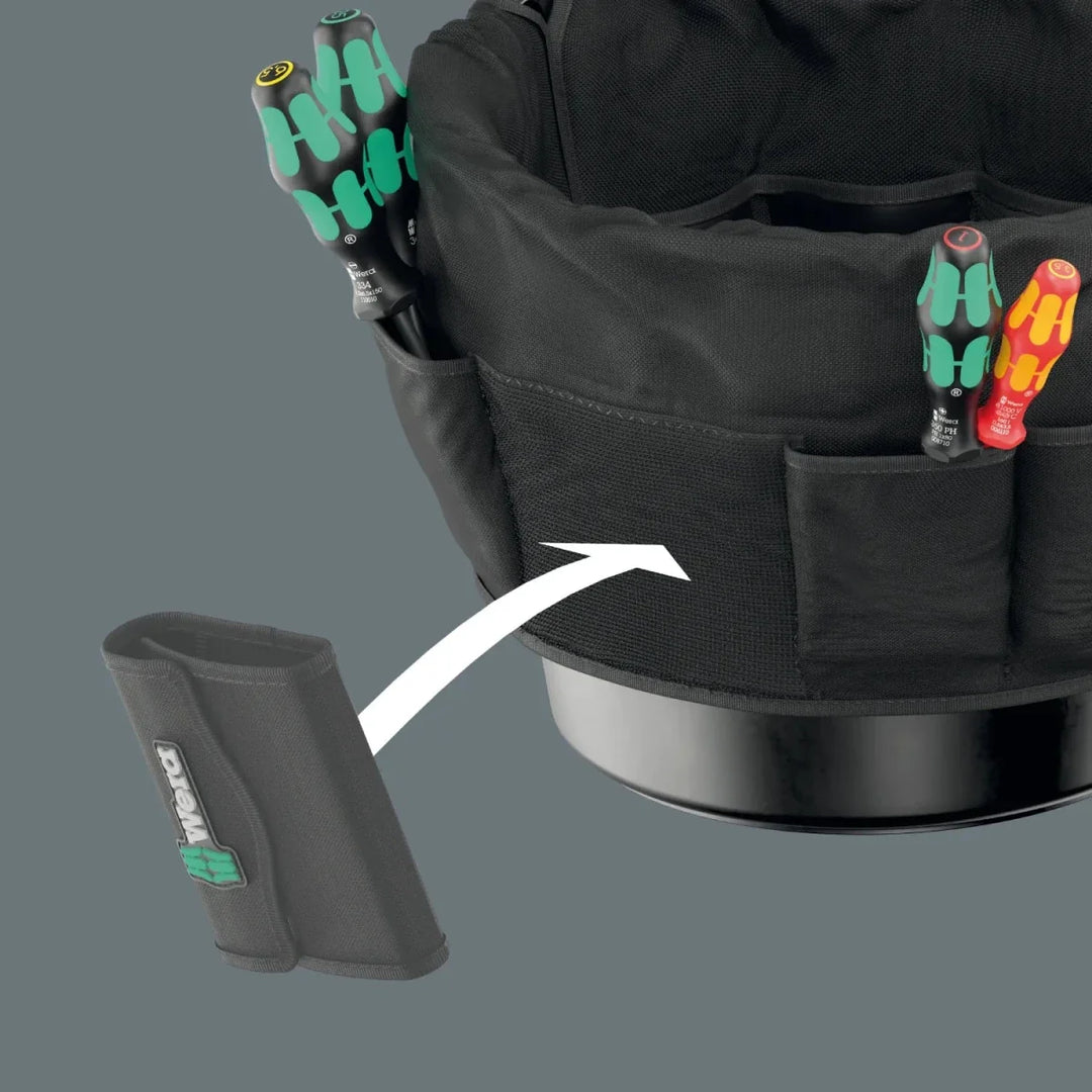 Wera 9559 Tool Bucket Organizer Screwdriver Set 1 (12-Piece)