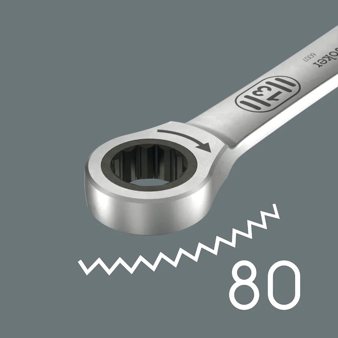 Wera 9735 Foam Insert 6007 Joker Set 1 Ratcheting Wrench Set (12 Pc)