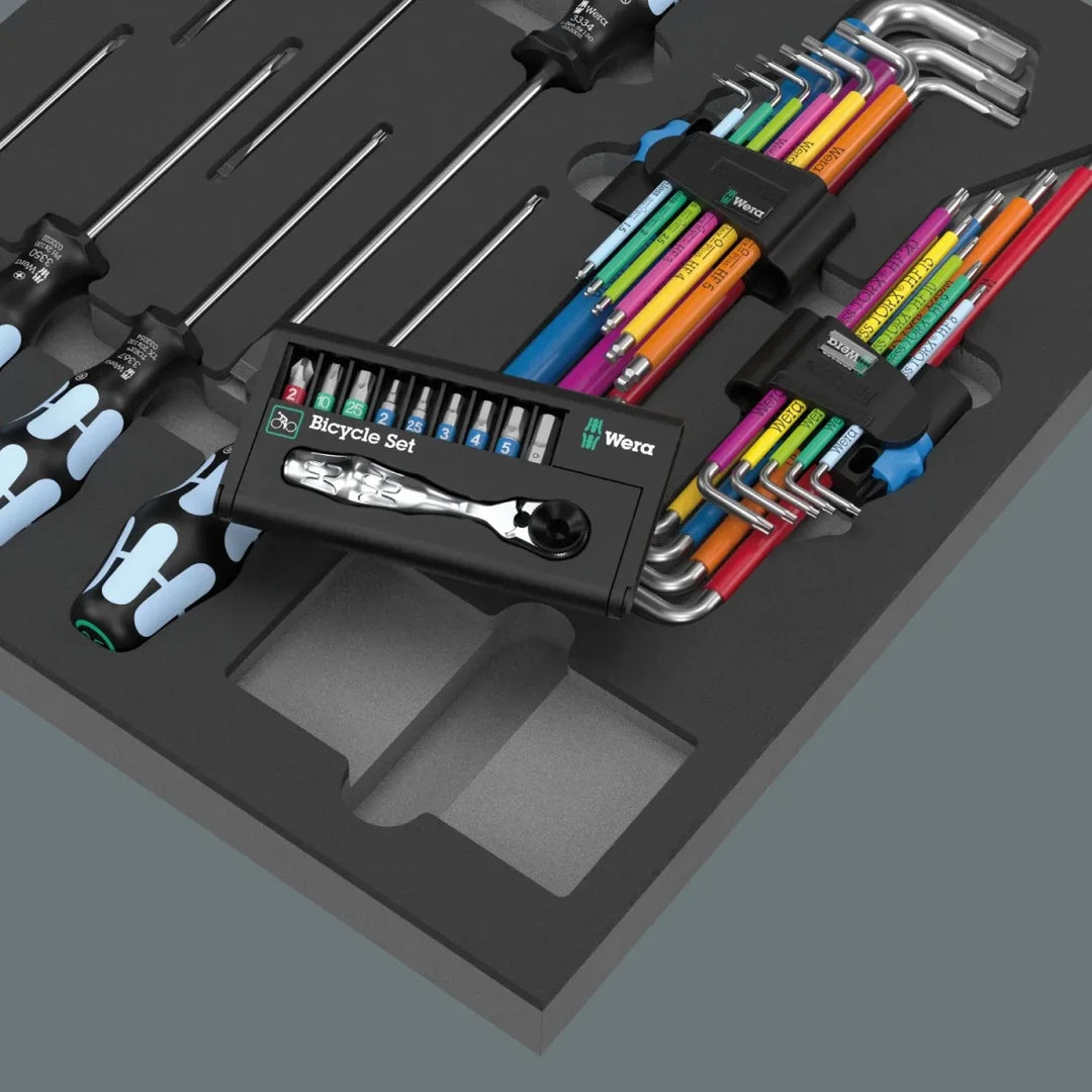 Wera 9760 Foam Insert Stainless Steel Tool Set 1, 36 Pieces (05150160001)