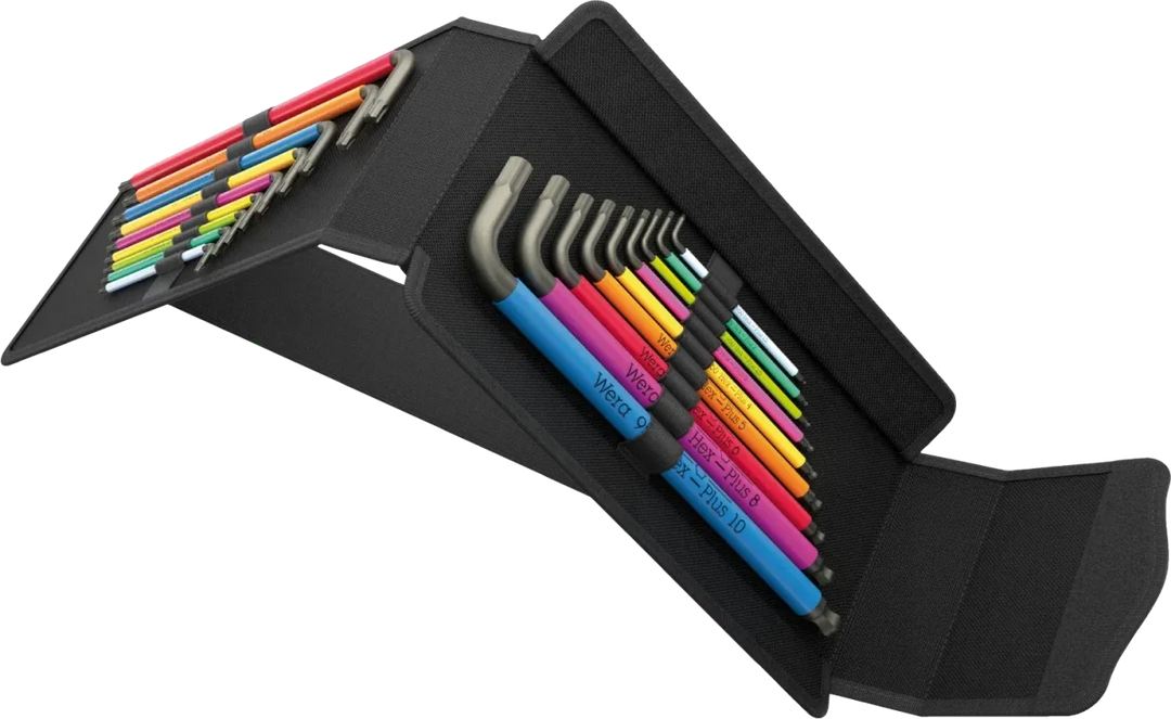 Wera Big Pack Multicolor Metric Hex-Plus & TORX L-Key Set (19-Piece) - 05133287001