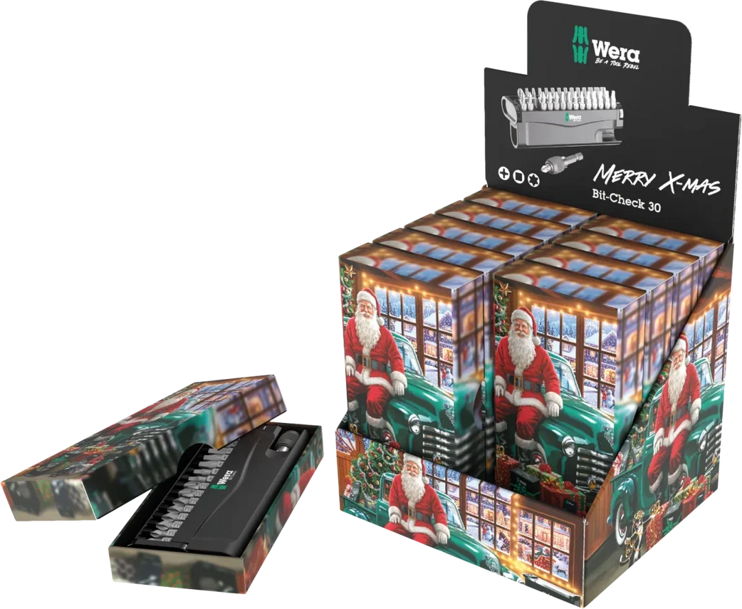 Wera Bit-Check 30 Christmas 2026 NA Bit Set (30 Pieces) – 05340007001