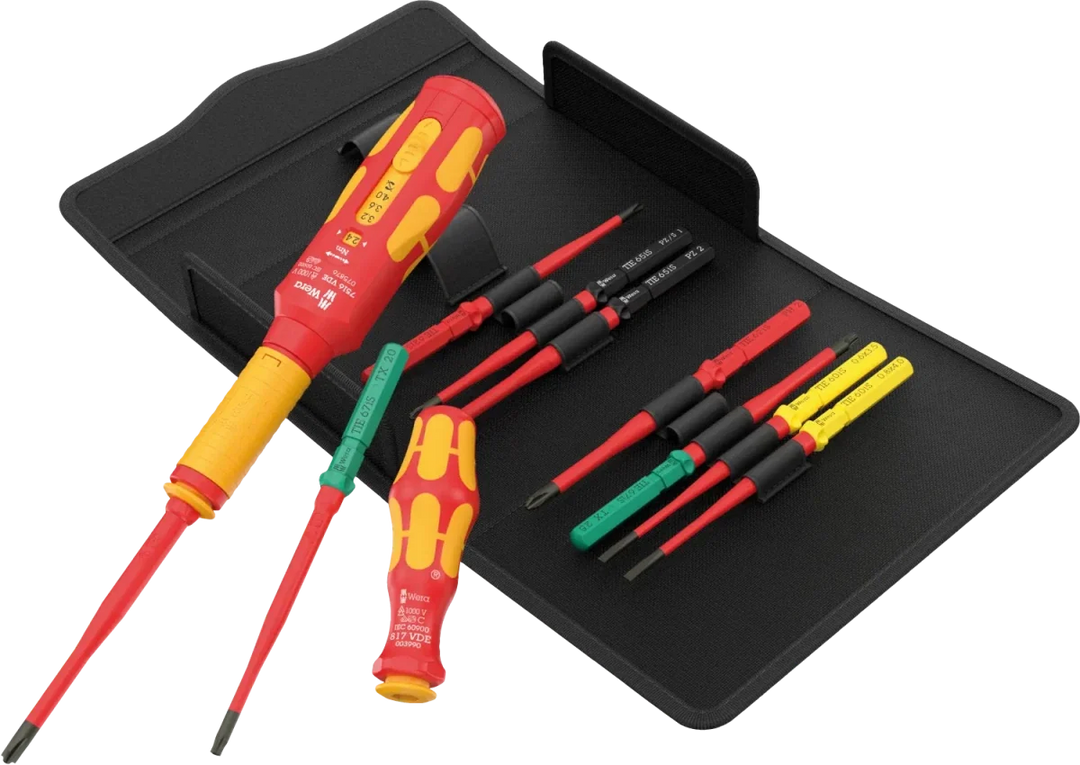 Wera Kraftform Kompakt VDE Safe-Torque Speed Switch Cabinet Set Basic 1 - 23 Piece (05006634001)