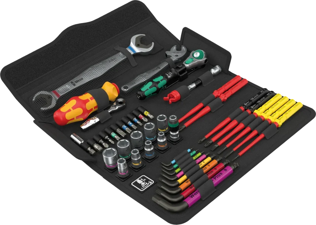 Wera Kraftform Kompakt W 11 Maintenance Kit (45 Pieces) – 05340006001