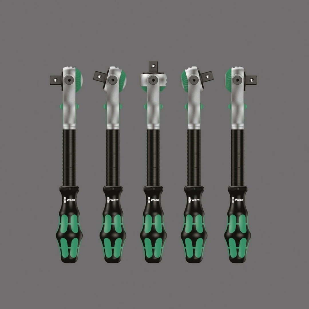 Wera Kraftform Kompakt Zyklop MS1 Metal Speed Socket Wrench Set 1/4" 05135949001