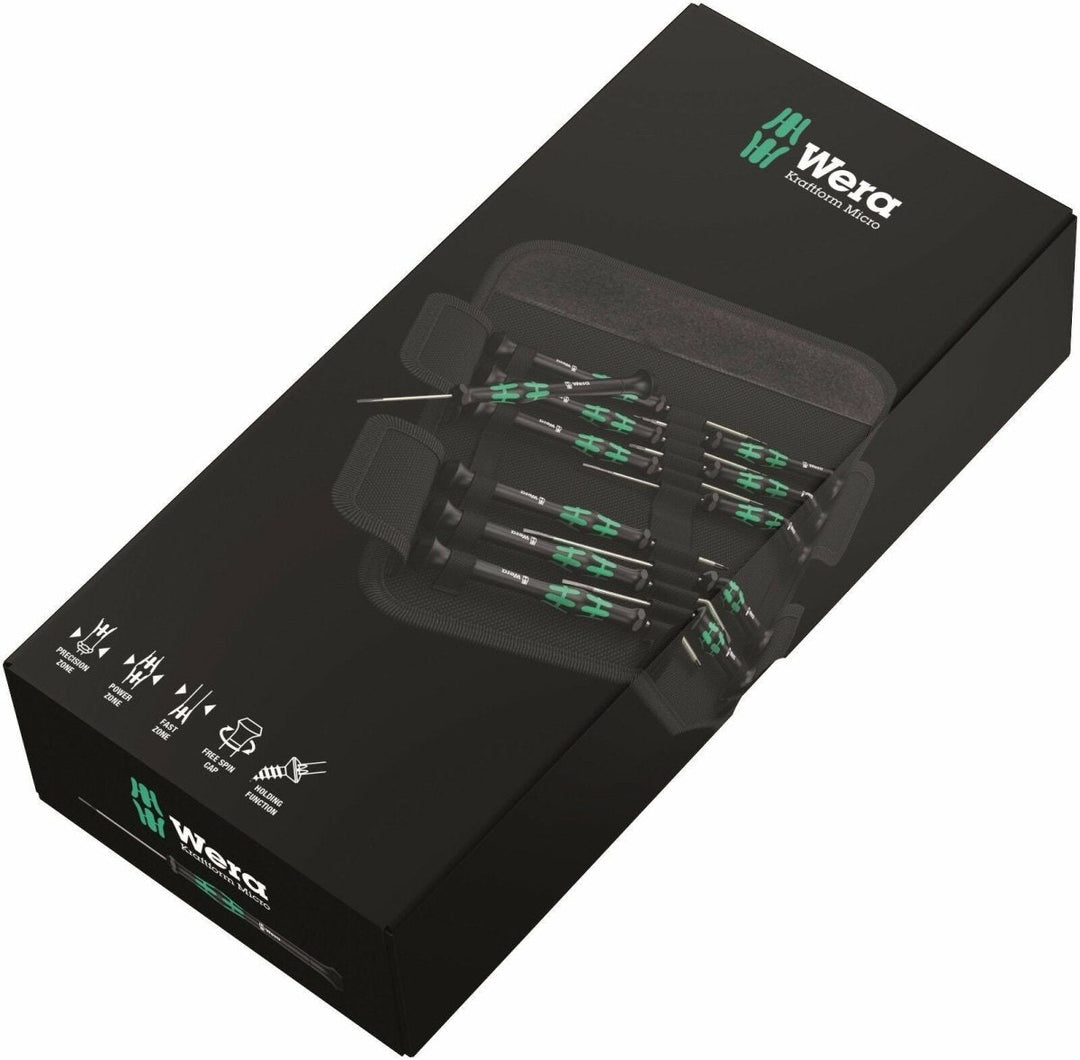 Wera Kraftform Micro 12 SB 1 Precision Screwdriver Set 05073675001