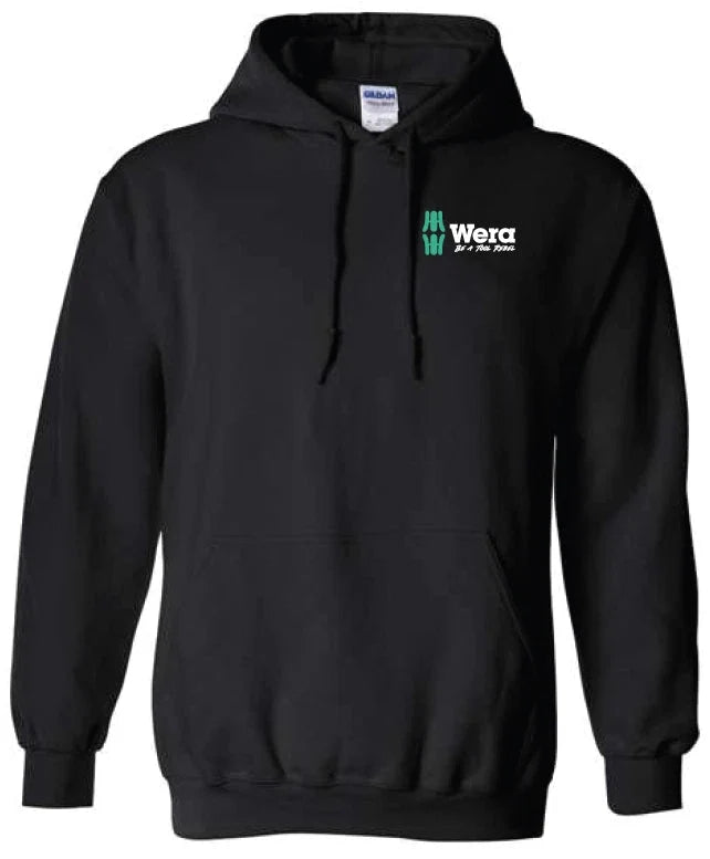 Wera Tools Tool Rebel Pullover Hoodie – Black (WERATRHOODIE)