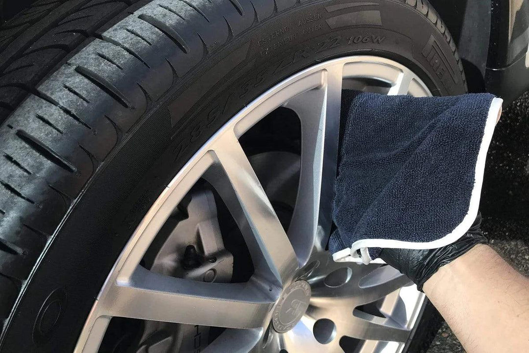 AUTOFIBER Wheel Flip Microfiber Wheel and Rim Towel 8 in. x 8 in - 6 pack