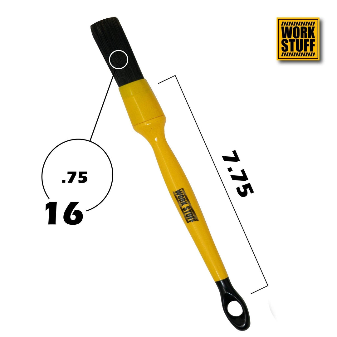 WORK STUFF Detailing Brush Black 3 pack