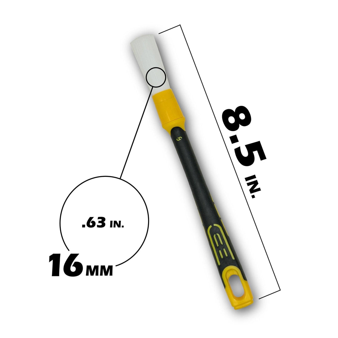 WORK STUFF Detailing Brush - Rubber Albino (Chemical Resistant)