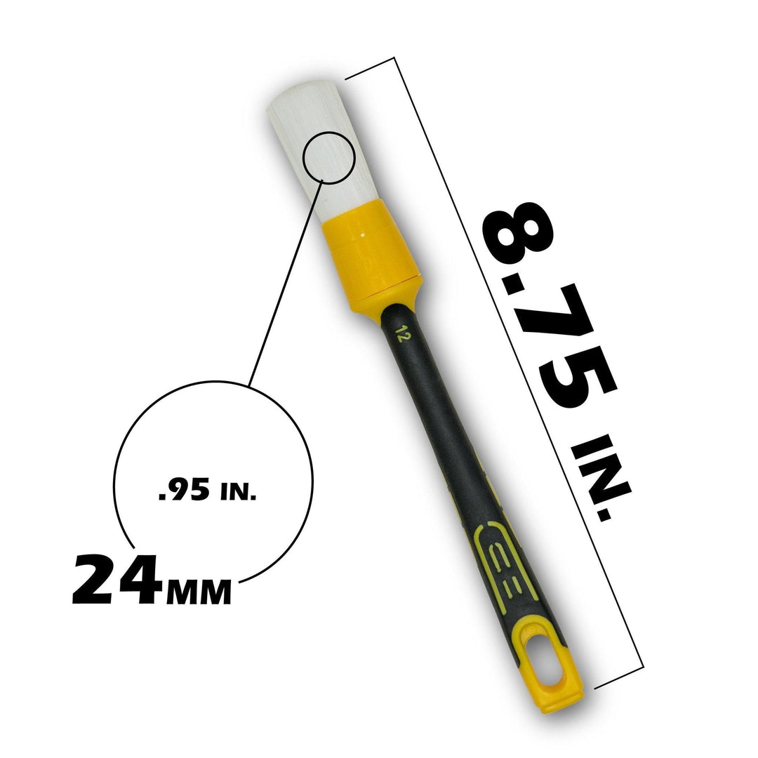 WORK STUFF Detailing Brush - Rubber Albino (Chemical Resistant)