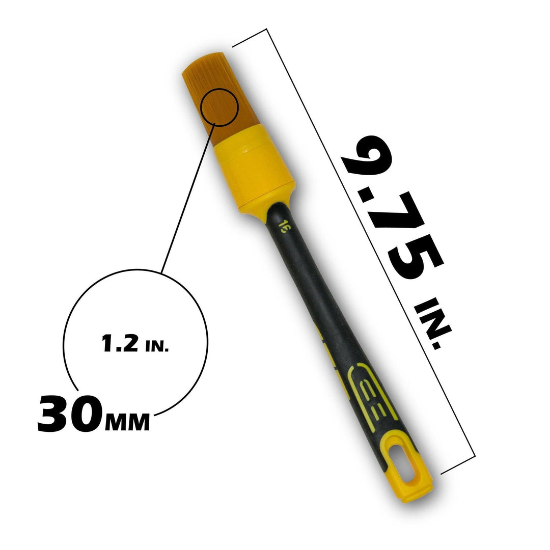 WORK STUFF Detailing Brush - Rubber Albino Orange (Chemical Resistant)