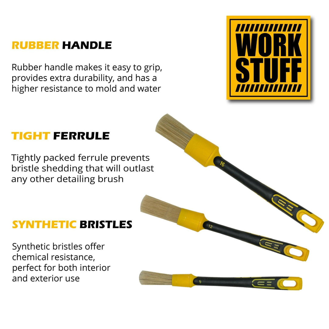 WORK STUFF Detailing Brush - Rubber Classic