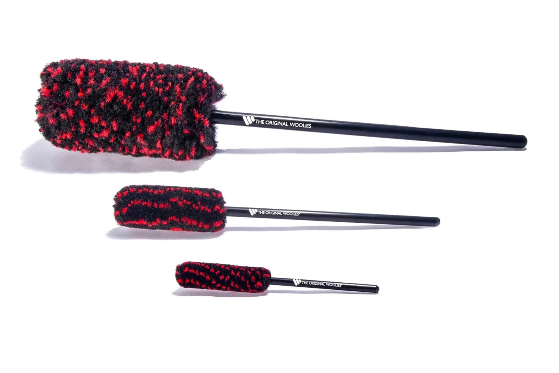WHEEL WOOLIES 3-Piece Detail Brush Kit – The Ultimate Wheel Cleaning Solution